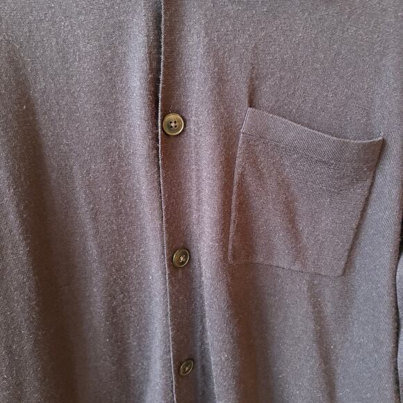 Gap Merino Wool Button Up Sweater Men’s size Large - Picture 5 of 6